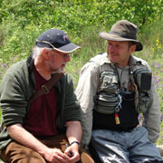 Beim Rutenbauertreffen in Italien erzhlt mir Rolf mitreiend vom Quellgebiet der Kupa im Risnjak Nationalpark.